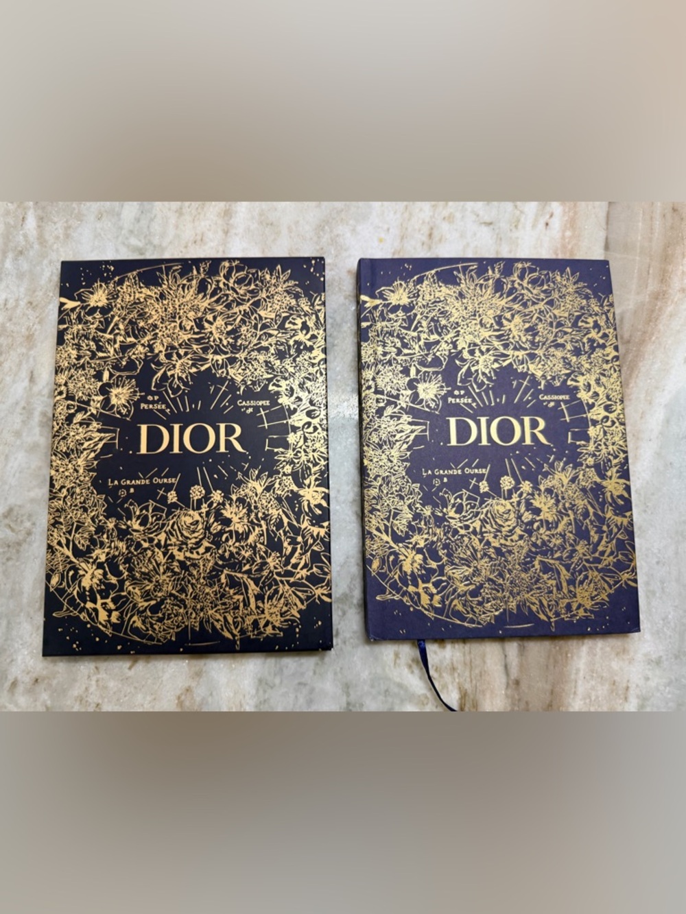 Dior PERSÉE CASSIOPE LA GRANDE OURSE Notebook Box Set Blank Pages/Page Marker